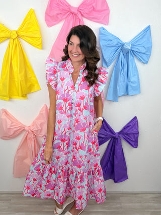 Bloom & Breeze Midi Dress