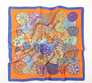 Tangerine Boho Masaic Scarf