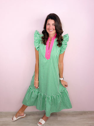 Downtown Brunch Midi Dress