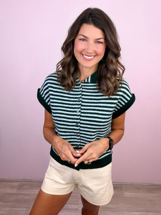 Soft Lines Sweater (Hunter)