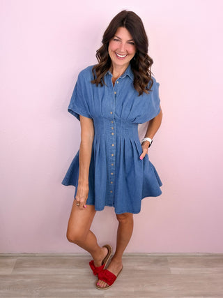 Elevated Denim Dress