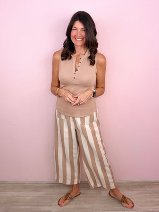Effortless Stripe Pants