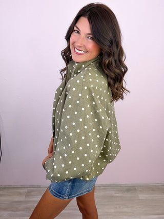 Dot & Dwell Jacket (Olive)