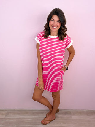 Simple Agenda Dress (Pink)