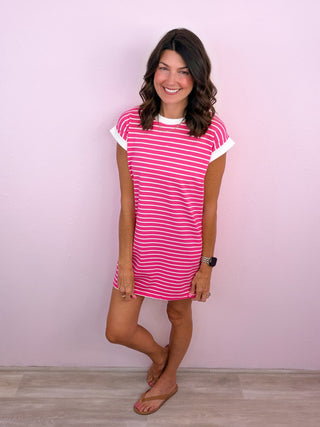 Simple Agenda Dress (Pink)
