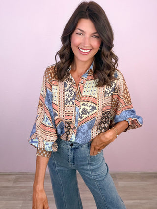 Patchwork Pretty Top