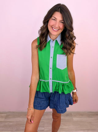 Color Crush Top (Green)