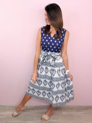 Romantic Story Midi Dress
