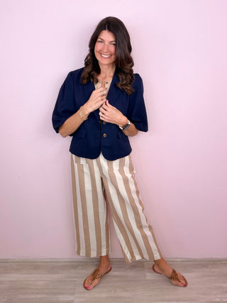Effortless Stripe Pants
