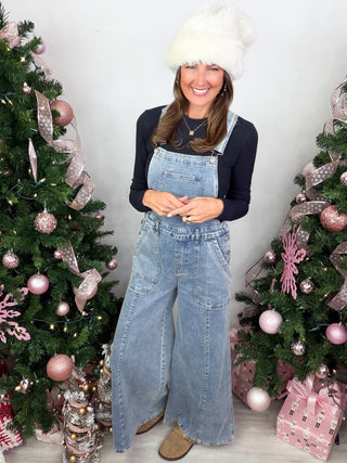 Effortless Agenda Denim Overalls