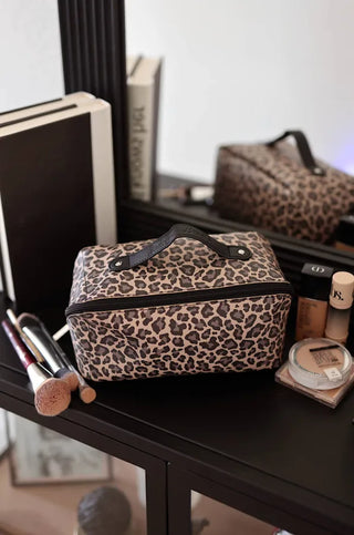Hold All Cosmetic Bag: CHEETAH