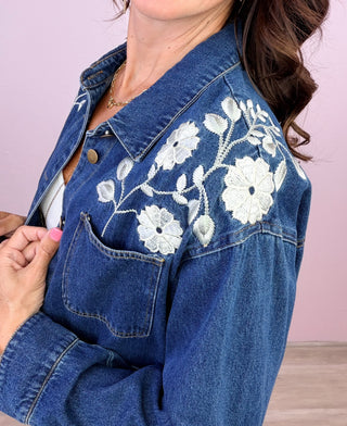 Wildflower Denim Jacket
