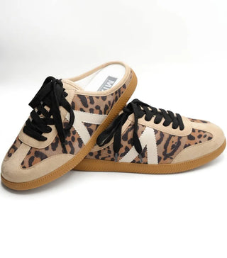 MIA Leopard Slip On Sneakers