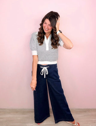 RISEN Slouchy Wide Leg Pants