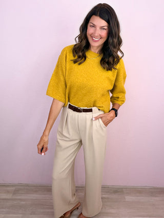 Fifth Avenue Pants (Ecru)