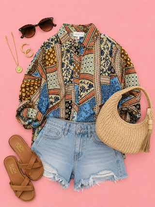 Patchwork Pretty Top