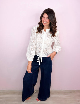 RISEN Slouchy Wide Leg Pants