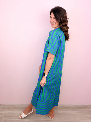 Bold Moves Midi Dress