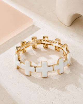 Cross My Heart Bracelet