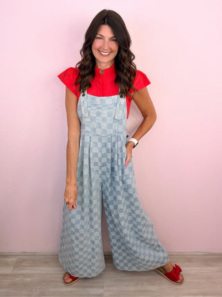 Checking All Boxes Jumpsuit