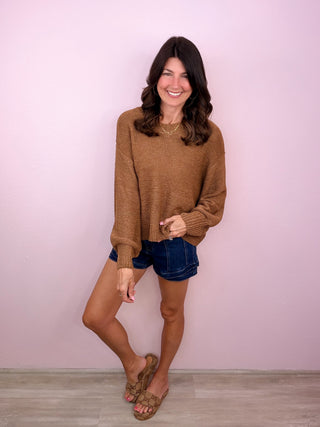 True Style Solid Sweater