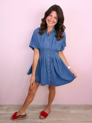 Elevated Denim Dress