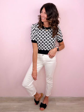 Heartfelt Knit Top