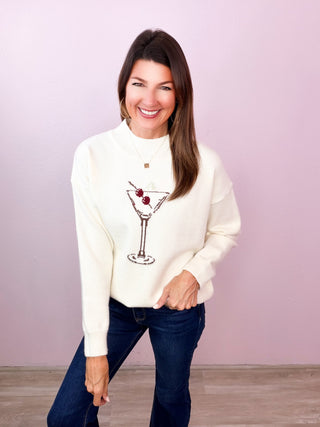Cherry Martini Sweater