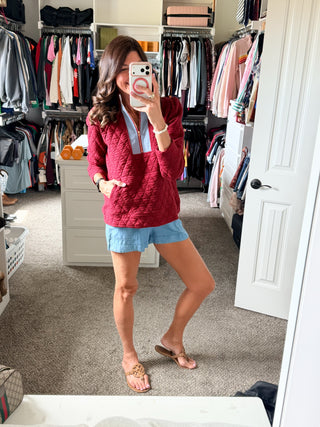 Polished Point Pullover