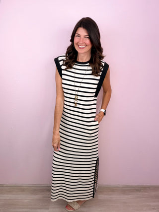 Clean Lines Midi Dress