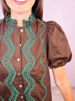 Standout Stitch Top