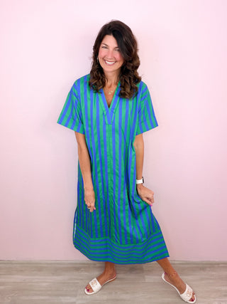 Bold Moves Midi Dress