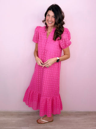 Meadow Whisper Midi Dress