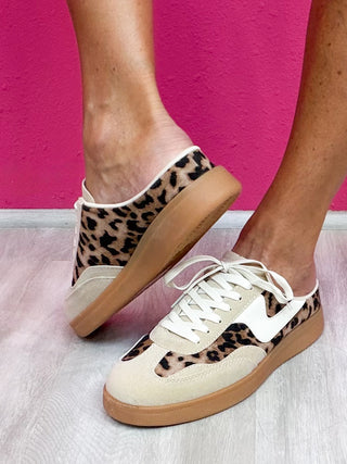 Leopard Slip On Sneakers