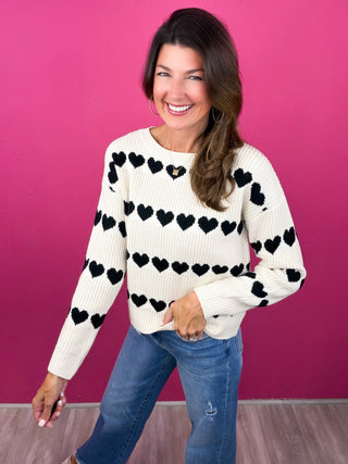 Stealing Hearts Sweater