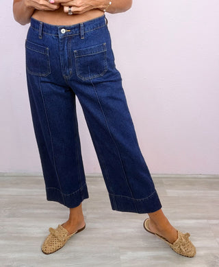 Patch Pocket Denim (Denim)