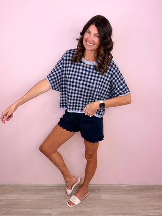 Checking Her Out Top