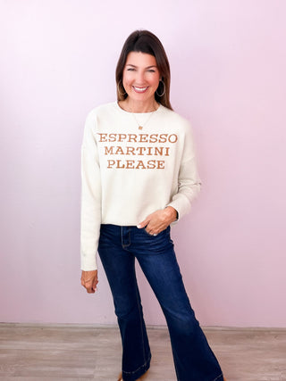 Espresso Martini Please Sweater