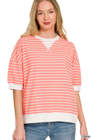Casual Cutie Top (Coral)