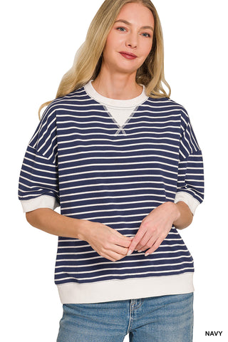 Casual Cutie Top (Navy)