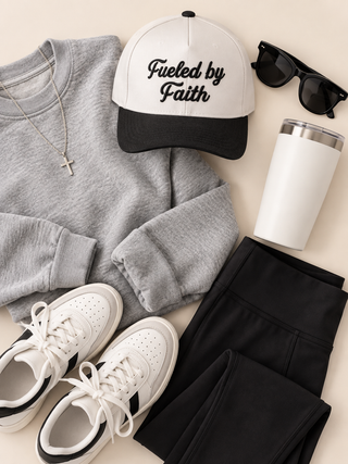 Fueled By Faith Two-Tone Snapback Hat