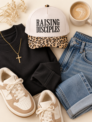 Raising Disciples Leopard Snapback Hat