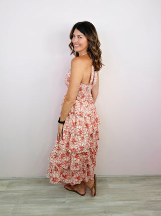 Garden Escape Halter Midi