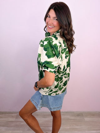Estate Garden Top (Olive)