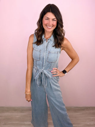 Denim Divine Jumpsuit
