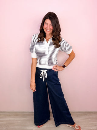 RISEN Slouchy Wide Leg Pants