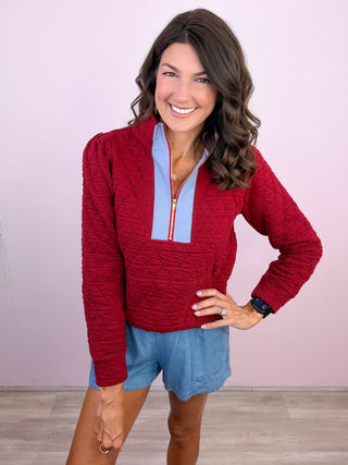 Polished Point Pullover