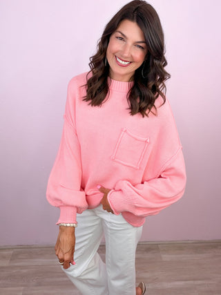 Just Right Sweater (Pink)