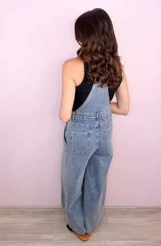 Effortless Agenda Denim Overalls