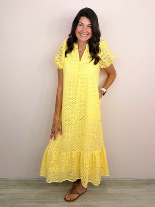 Meadow Whisper Midi Dress